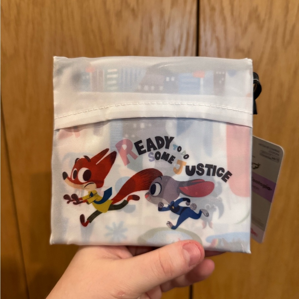 Zootopia Disney Tote Bag Packable